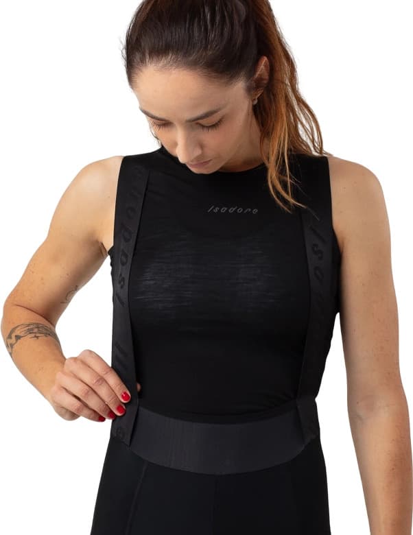 Numéro de l'image de la galerie de produits 8 pour le produit Couche de base pour le haut sans manches en laine mérinos - Femme