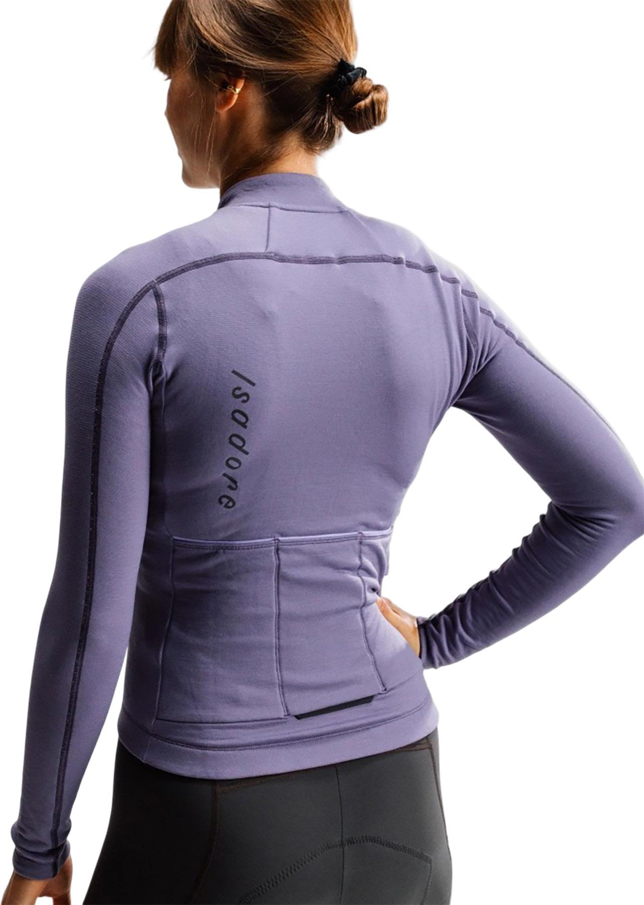 Product gallery image number 9 for product Signature Merino Tech Long Sleeve Cycling Jersey - Men's