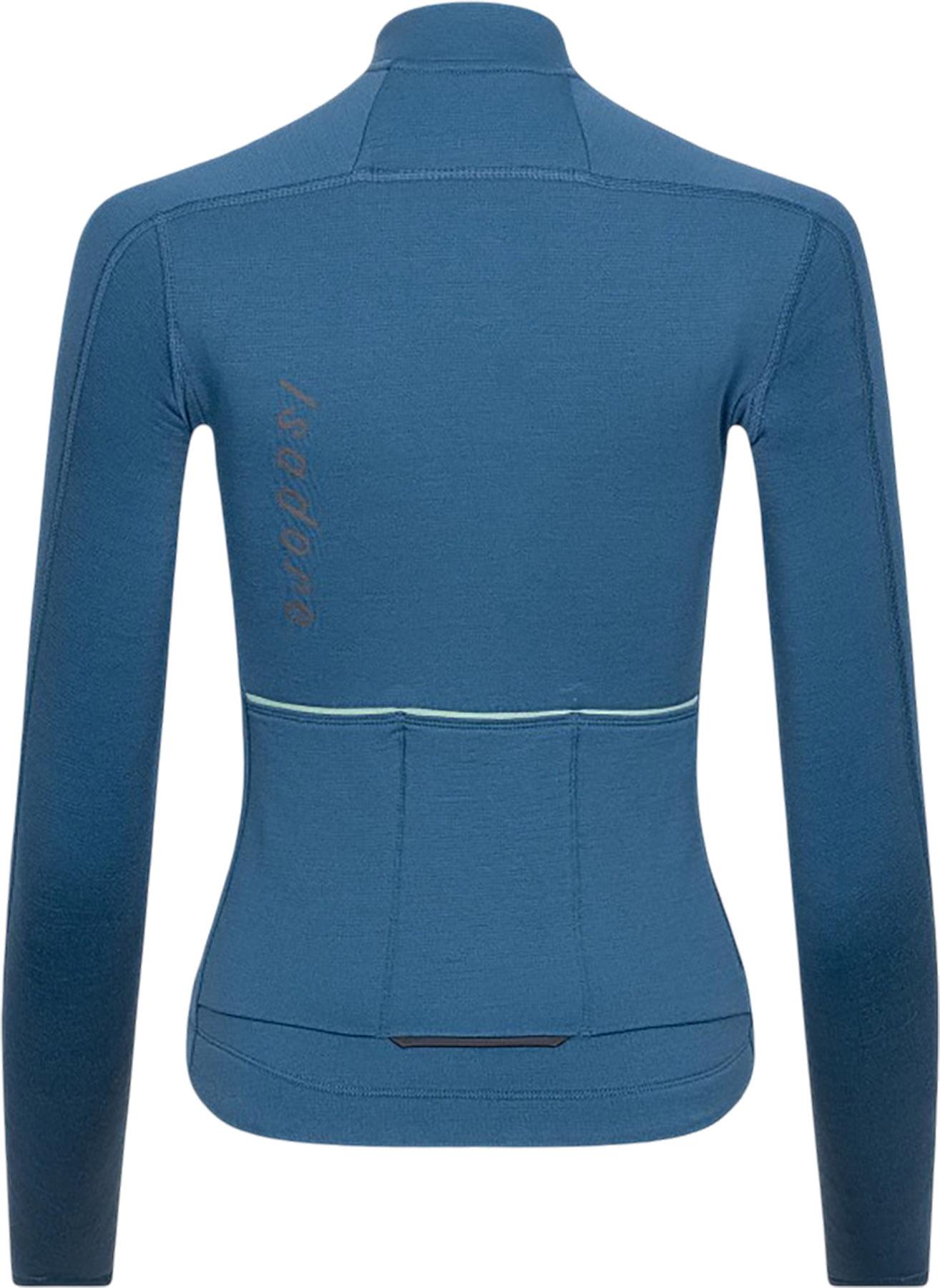 Product gallery image number 7 for product Signature Merino Tech Long Sleeve Cycling Jersey - Women's