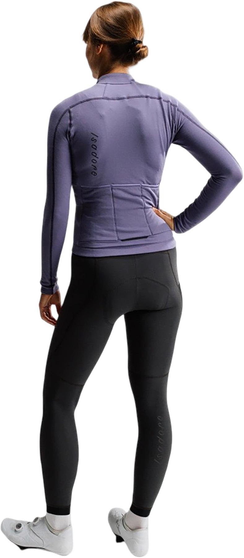 Product gallery image number 4 for product Signature Merino Tech Long Sleeve Cycling Jersey - Men's