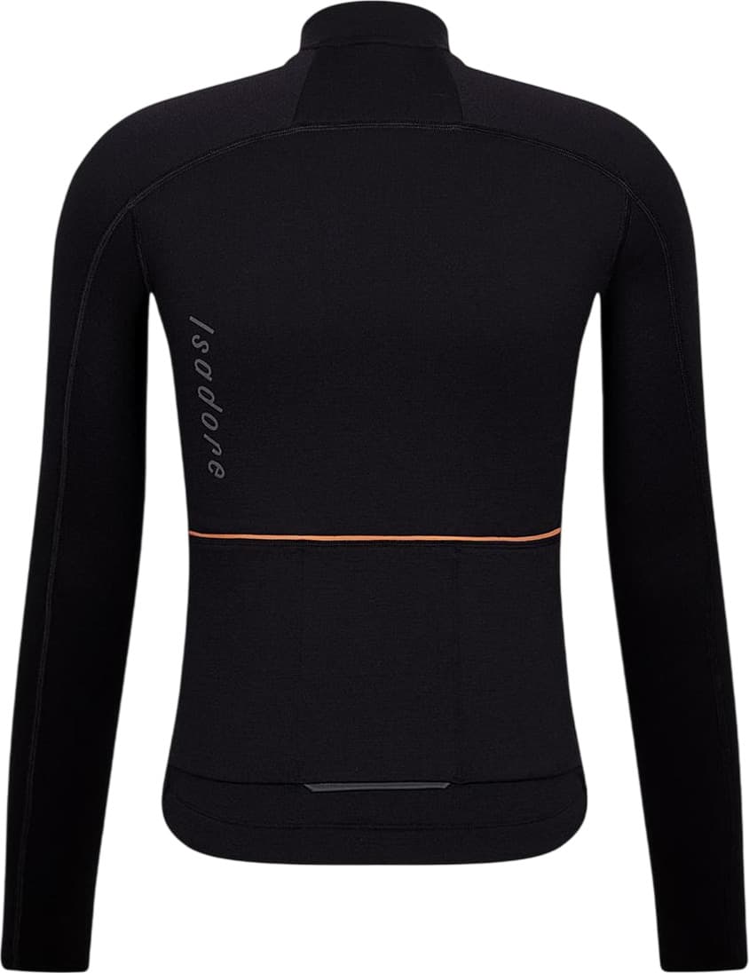 Product gallery image number 6 for product Signature Merino Tech Long Sleeve Cycling Jersey - Men's
