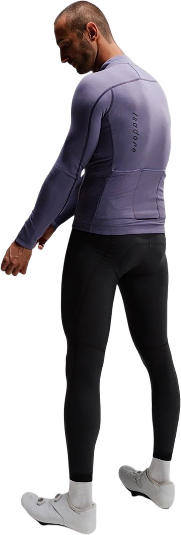 Product gallery image number 6 for product Signature Merino Tech Long Sleeve Cycling Jersey - Men's