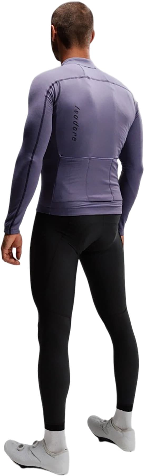 Product gallery image number 5 for product Signature Merino Tech Long Sleeve Cycling Jersey - Men's