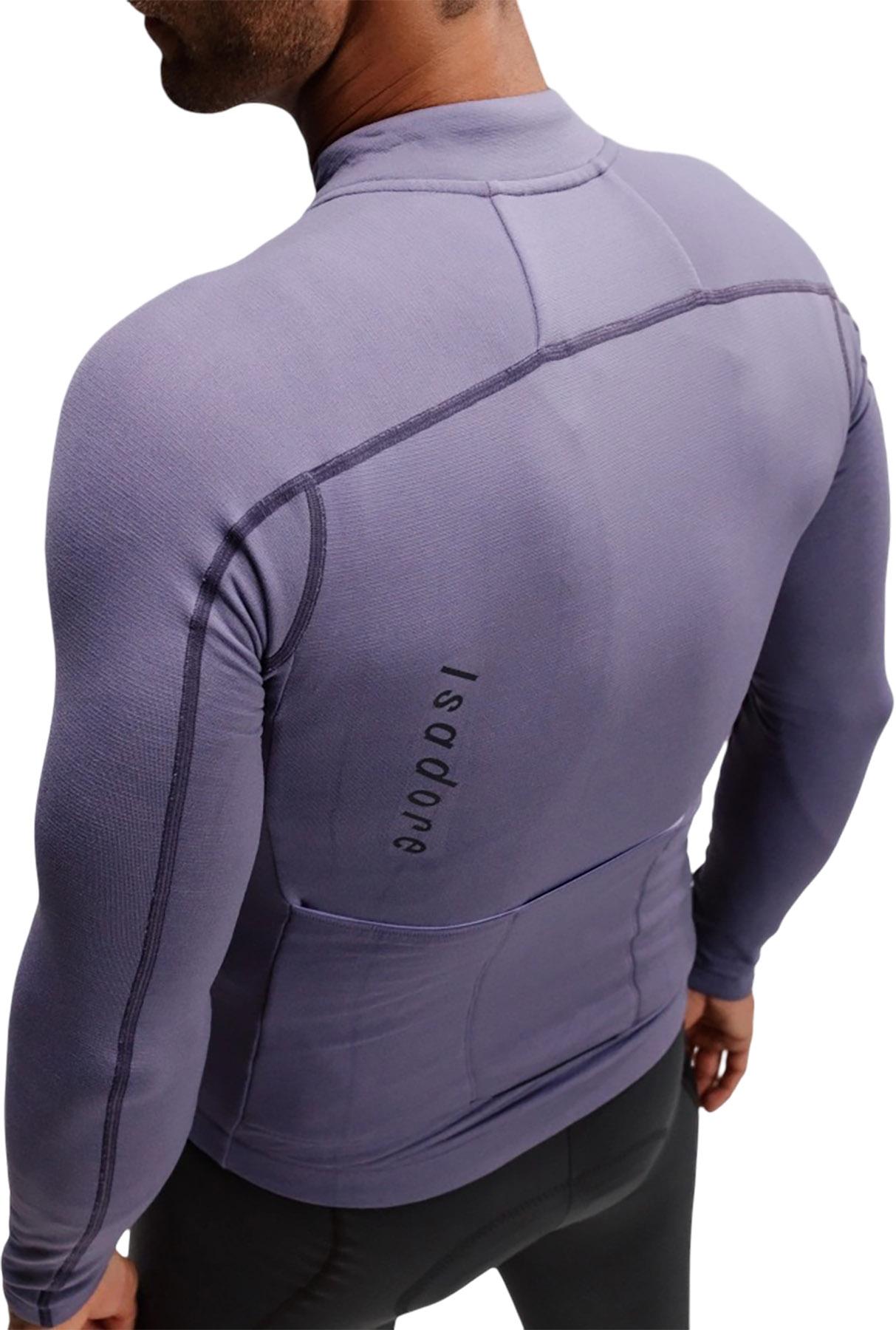 Product gallery image number 8 for product Signature Merino Tech Long Sleeve Cycling Jersey - Men's