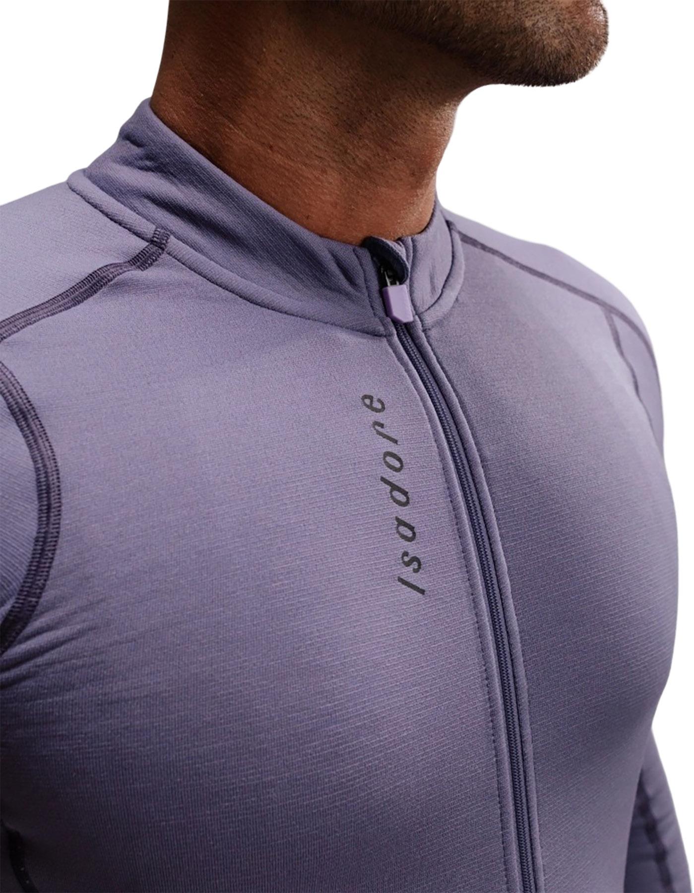 Product gallery image number 9 for product Signature Merino Tech Long Sleeve Cycling Jersey - Men's