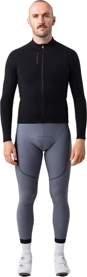 Product gallery image number 4 for product Signature Merino Tech Long Sleeve Cycling Jersey - Men's