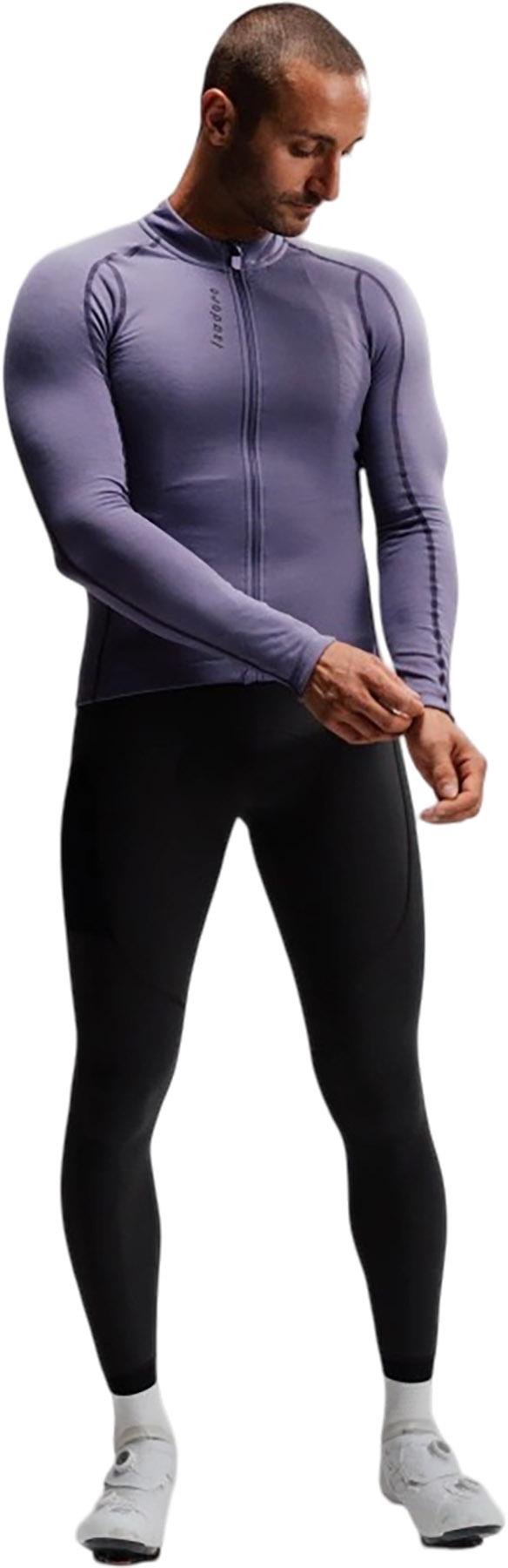 Product gallery image number 3 for product Signature Merino Tech Long Sleeve Cycling Jersey - Men's