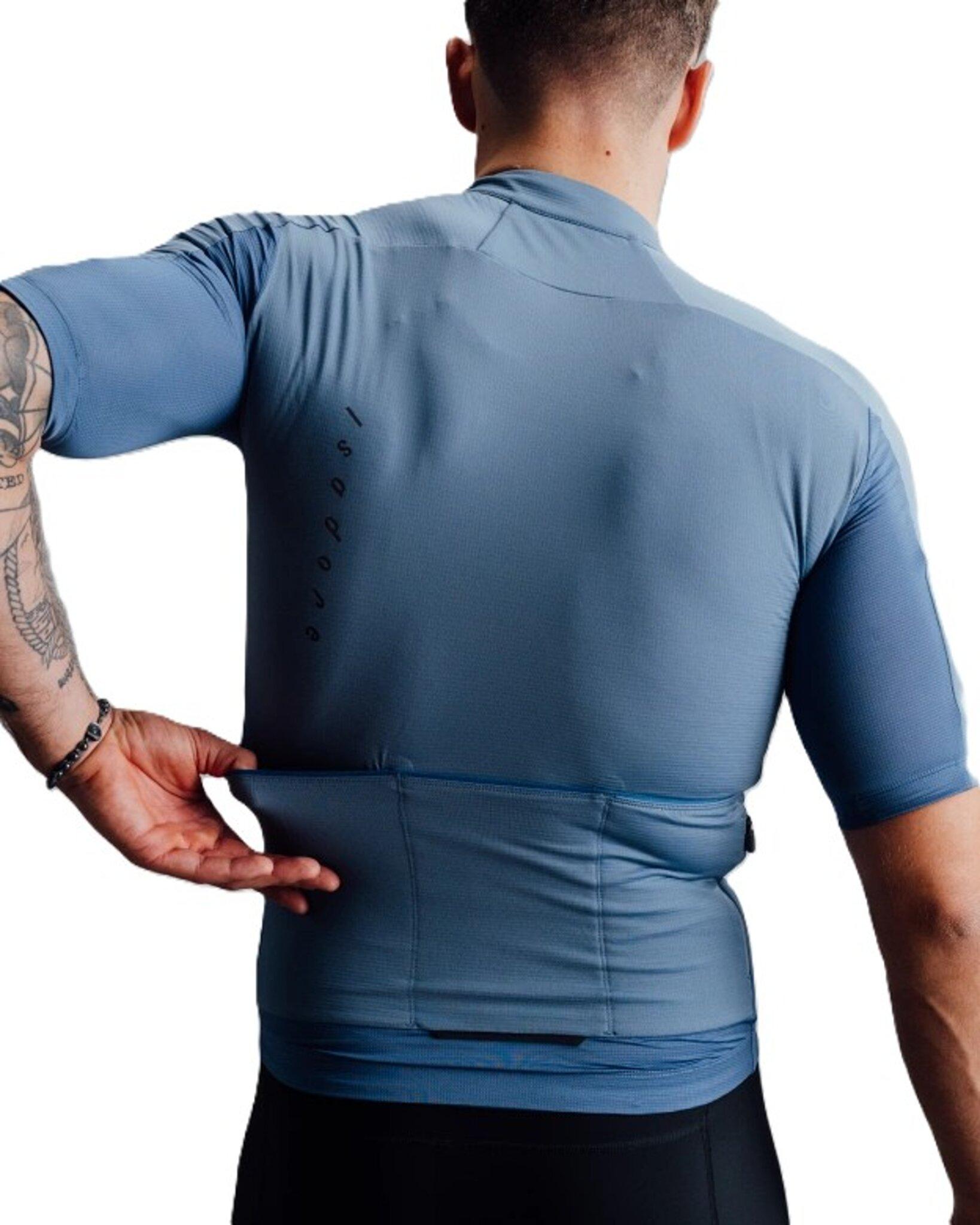 Product gallery image number 5 for product Maillot en mérinos Signature Tech - Homme