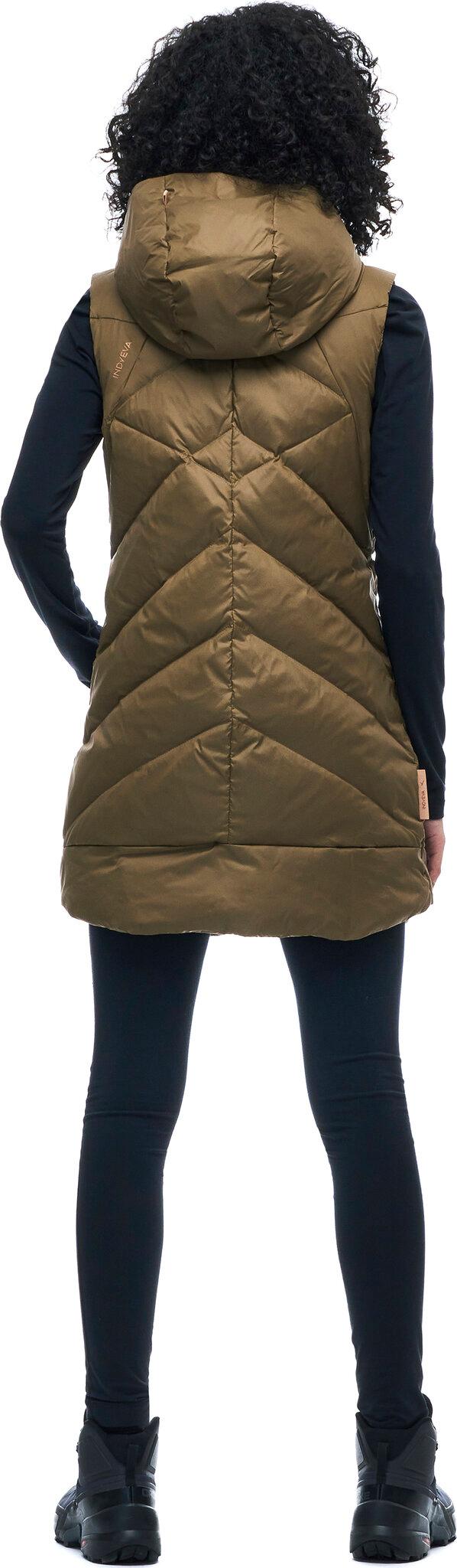 Product gallery image number 2 for product Selimut Sleeveless Down Dress With Hood - Women's