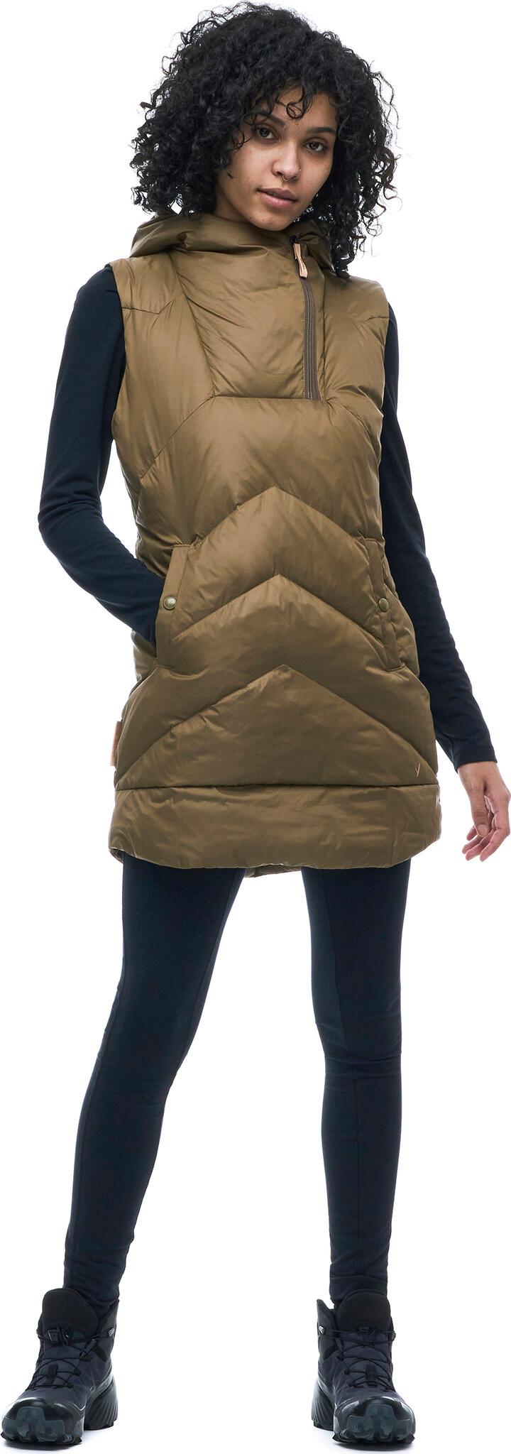 Product gallery image number 1 for product Selimut Sleeveless Down Dress With Hood - Women's