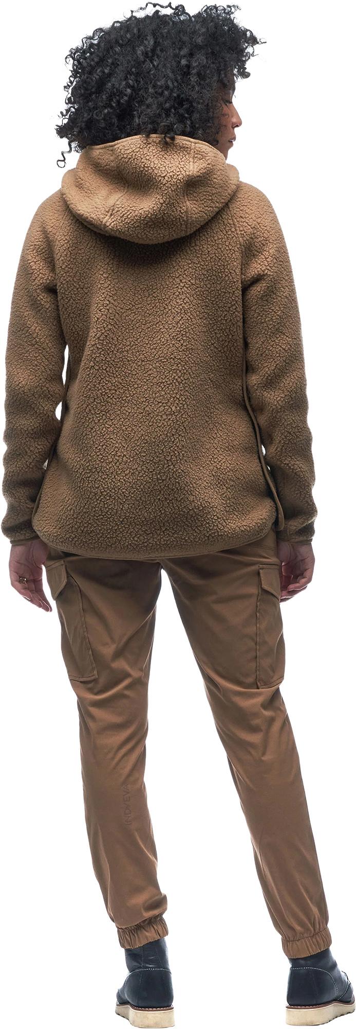 Product gallery image number 2 for product Pecora Button-Down Collar Sherpa Hoodie - Women's