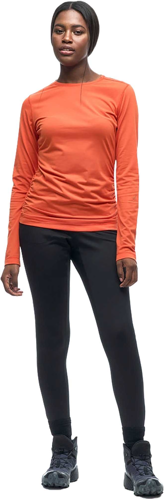 Image de produit pour Haut couche de base à manches longues et col rond Milgin III - Femme