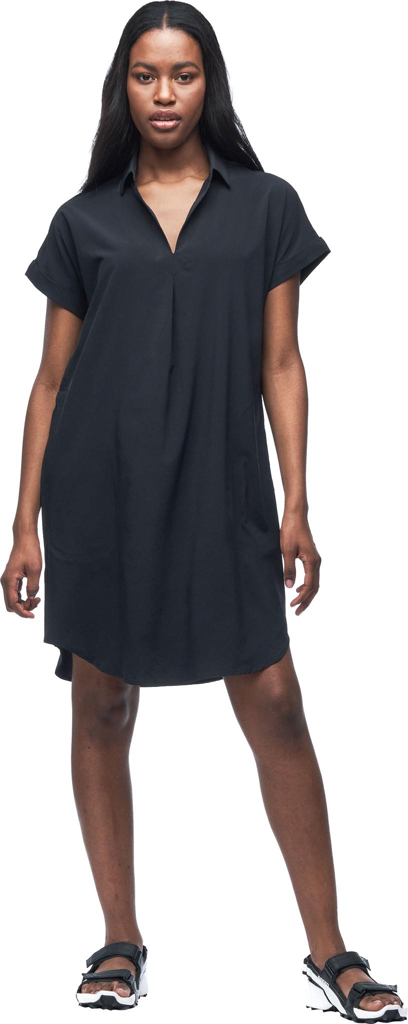 Product gallery image number 1 for product Frivol Knee Length Short Sleeve Shirt Dress - Women's