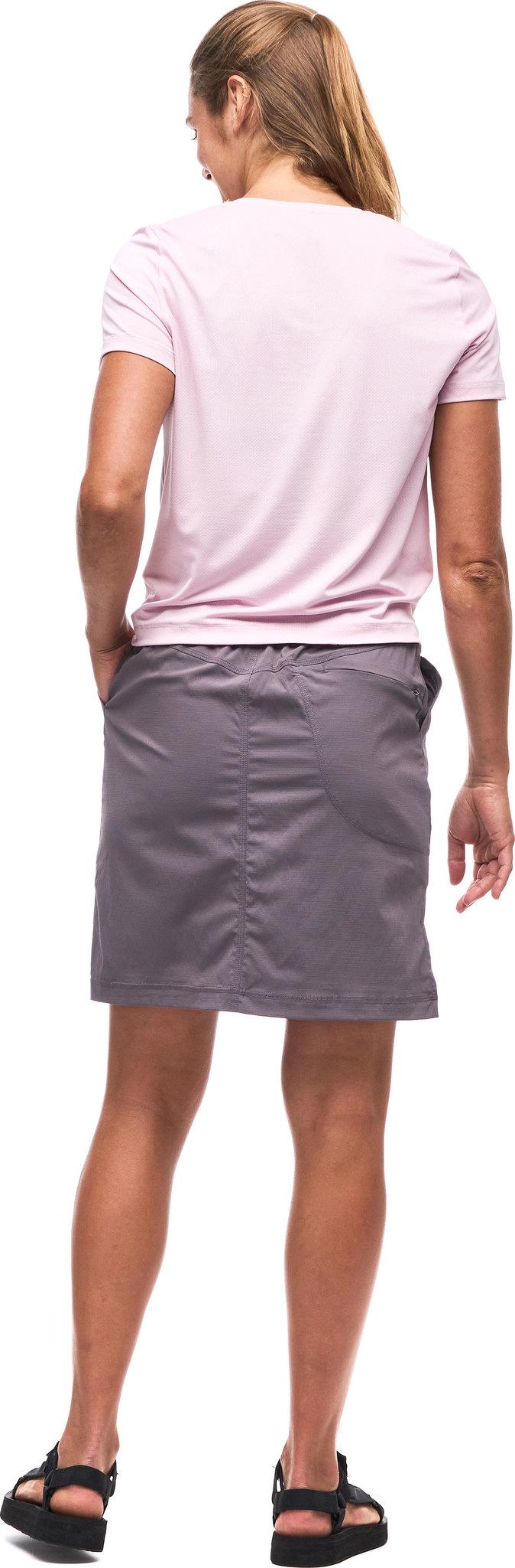 Numéro de l'image de la galerie de produits 2 pour le produit T-shirt à col en V et ourlet à nouer Diporto - Femme