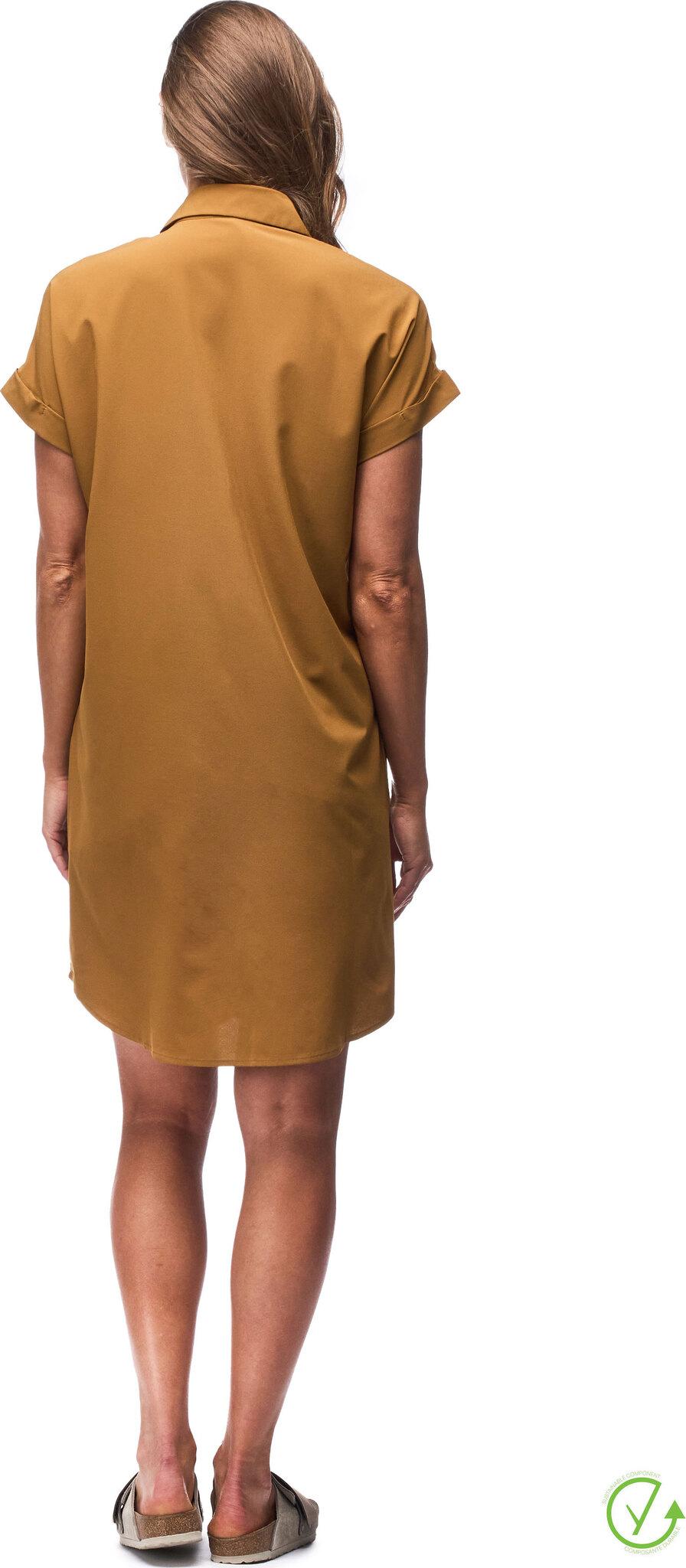 Product gallery image number 4 for product Frivol Knee Length Short Sleeve Shirt Dress - Women's