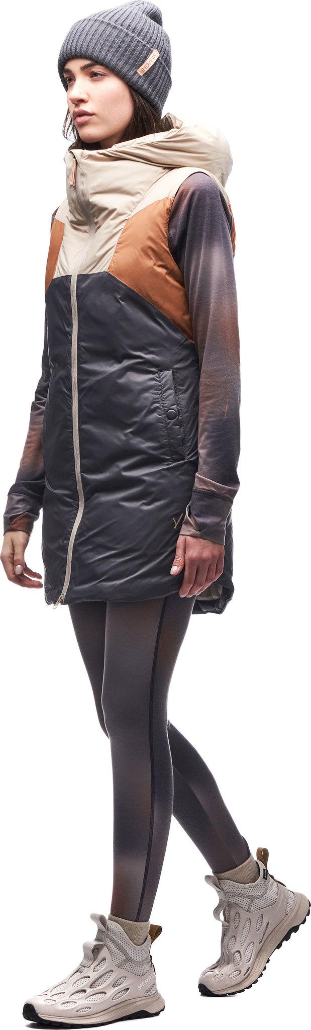 Product gallery image number 5 for product Selimut Full Zip Reversible Down Tunic Vest - Women's