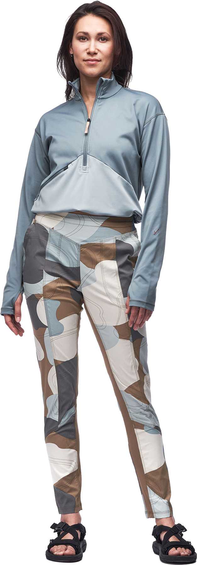 Image de produit pour Anorak à col cheminée et demi-glissière Sendero - Femme