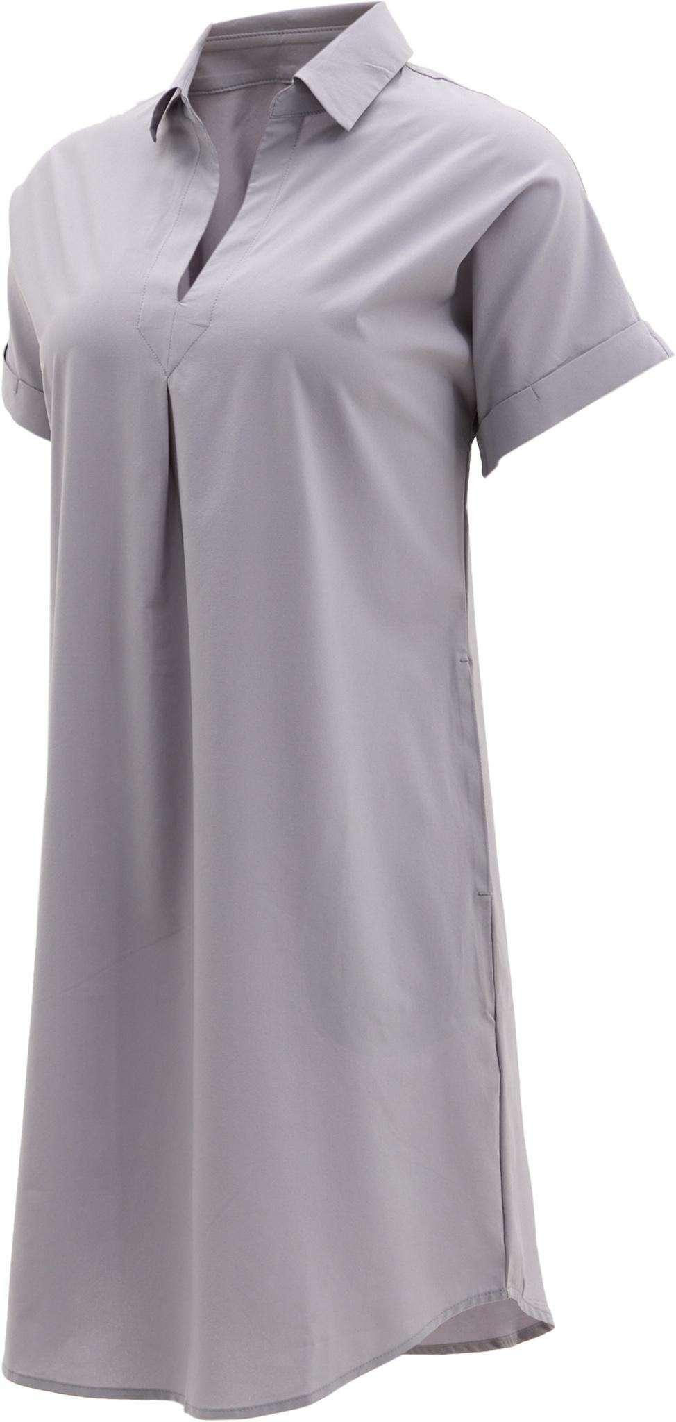 Product gallery image number 5 for product Frivol Knee Length Short Sleeve Shirt Dress - Women's