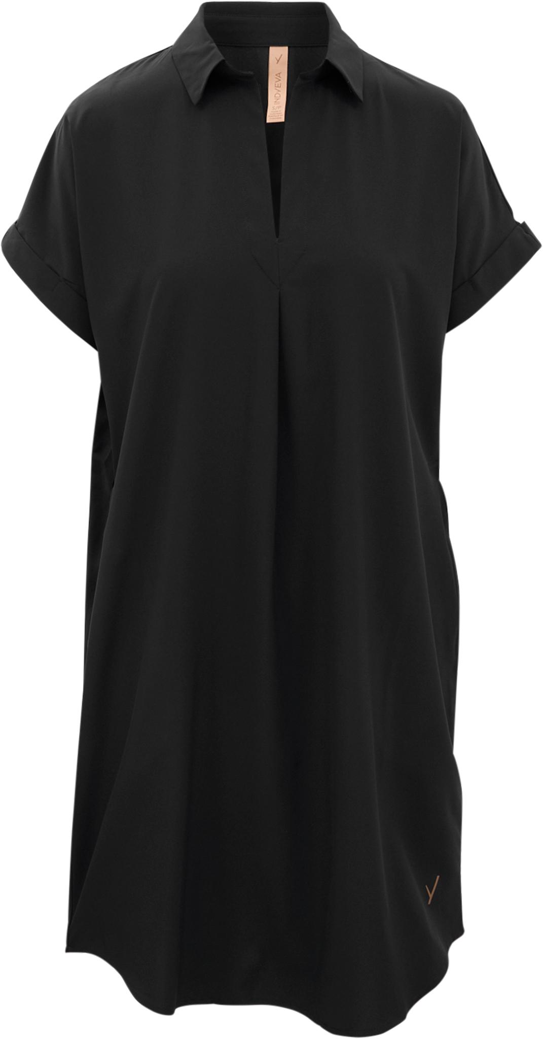 Product gallery image number 1 for product Frivol Knee Length Short Sleeve Shirt Dress - Women's