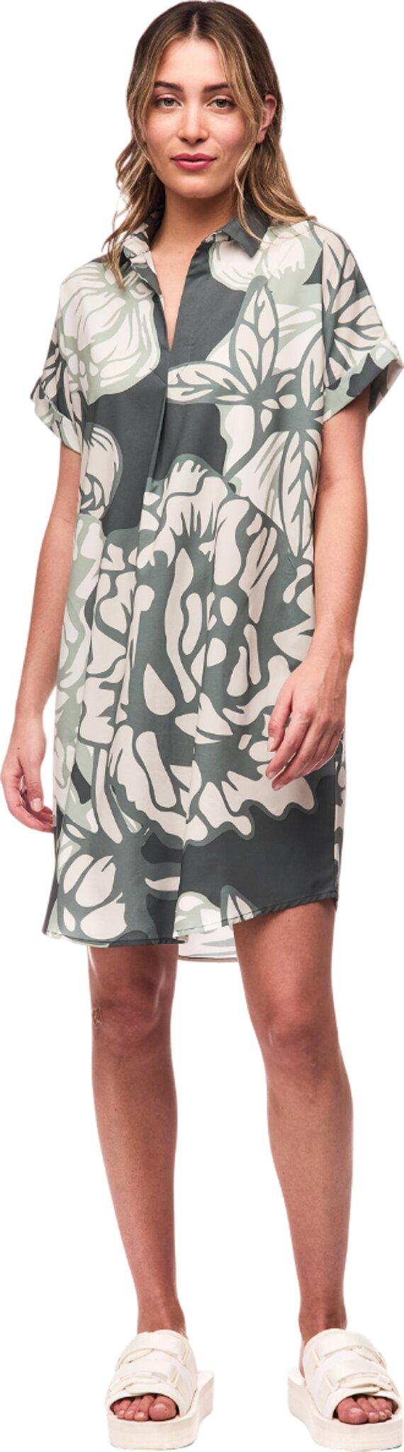 Product image for Frivol Knee Length Short Sleeve Shirt Dress - Women's