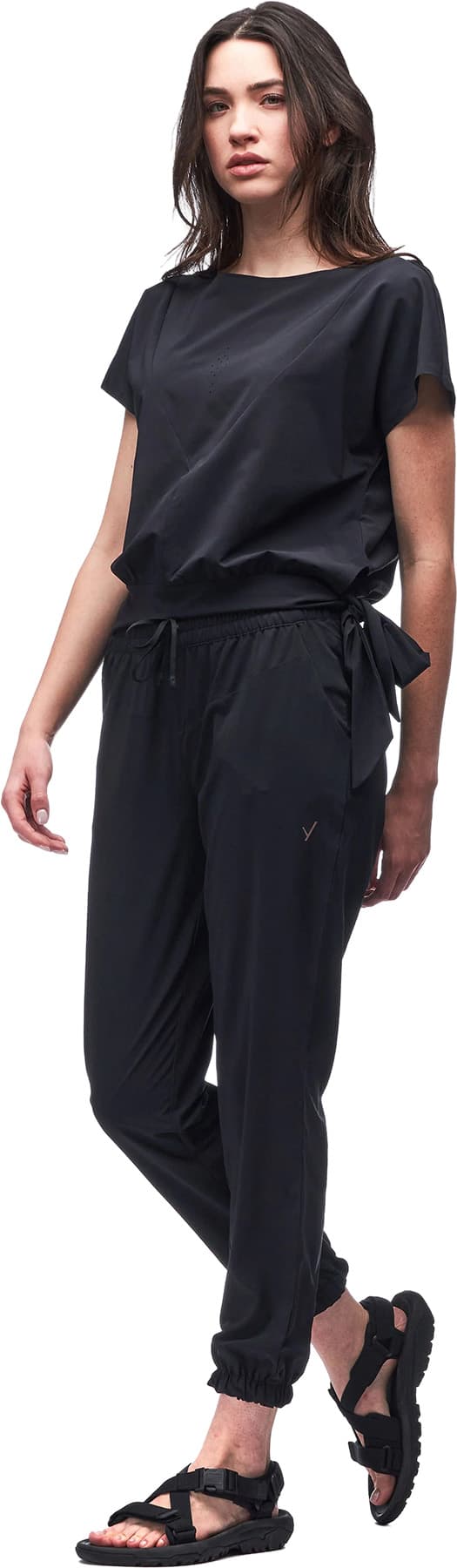 Numéro de l'image de la galerie de produits 3 pour le produit Haut écourté à manches courtes Aleste - Femme