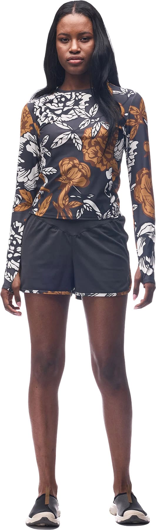 Hematite Peony Print