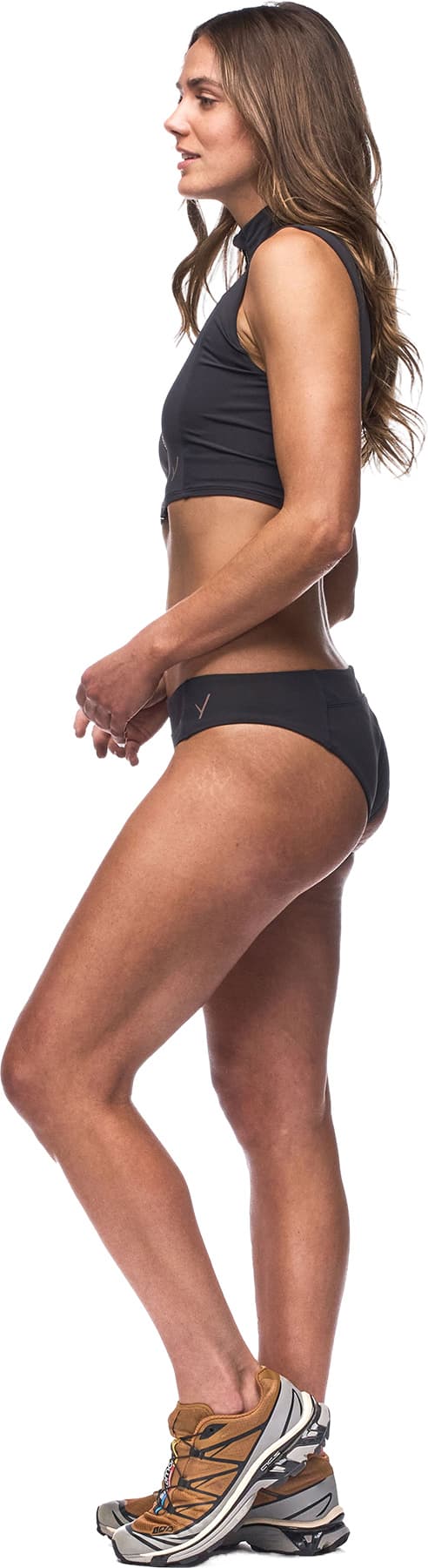 Numéro de l'image de la galerie de produits 2 pour le produit Haut de bain débardeur écourté à glissière pleine longueur Tuffo - Femme