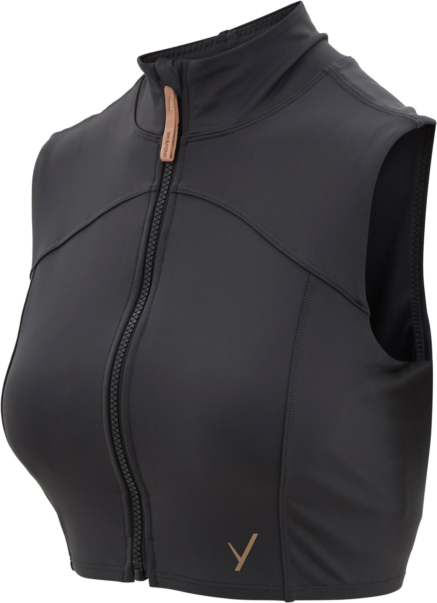 Numéro de l'image de la galerie de produits 6 pour le produit Haut de bain débardeur écourté à glissière pleine longueur Tuffo - Femme