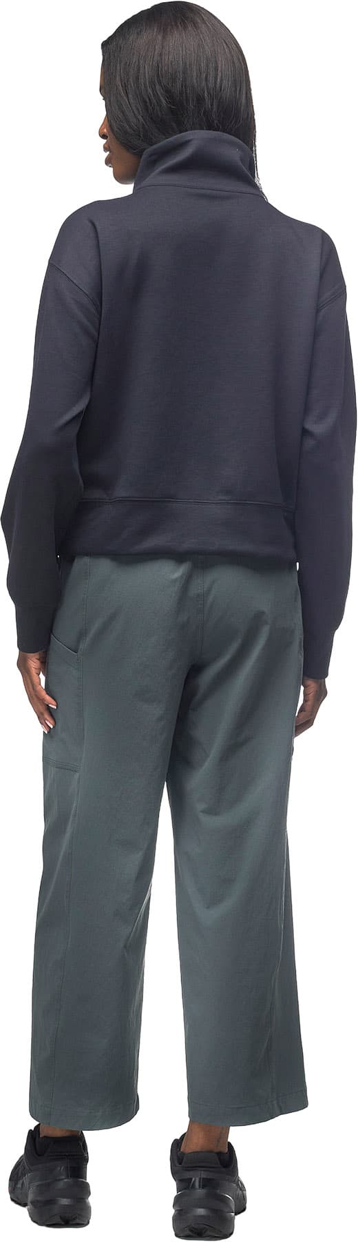 Product gallery image number 2 for product Chandail en molleton à glissière pleine longueur Calido - Femme