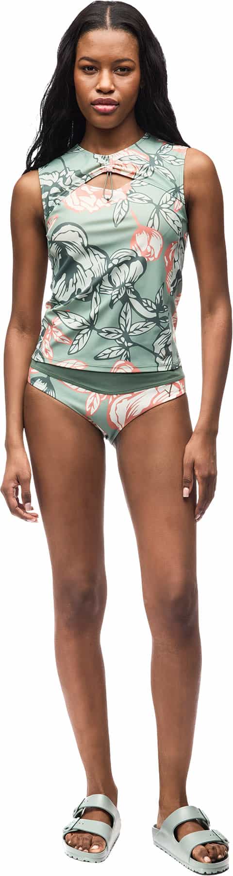 Light Nephrite Peony Print