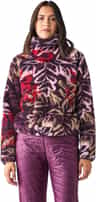 Colour: Elderberry Snowflake Print