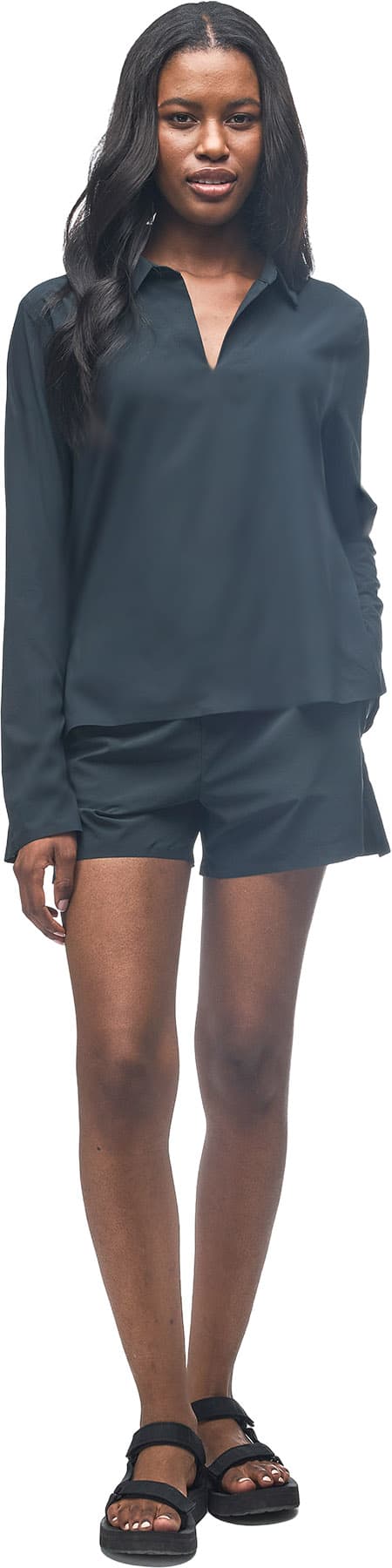 Product image for Chemisier à manches longues Frivola - Femme