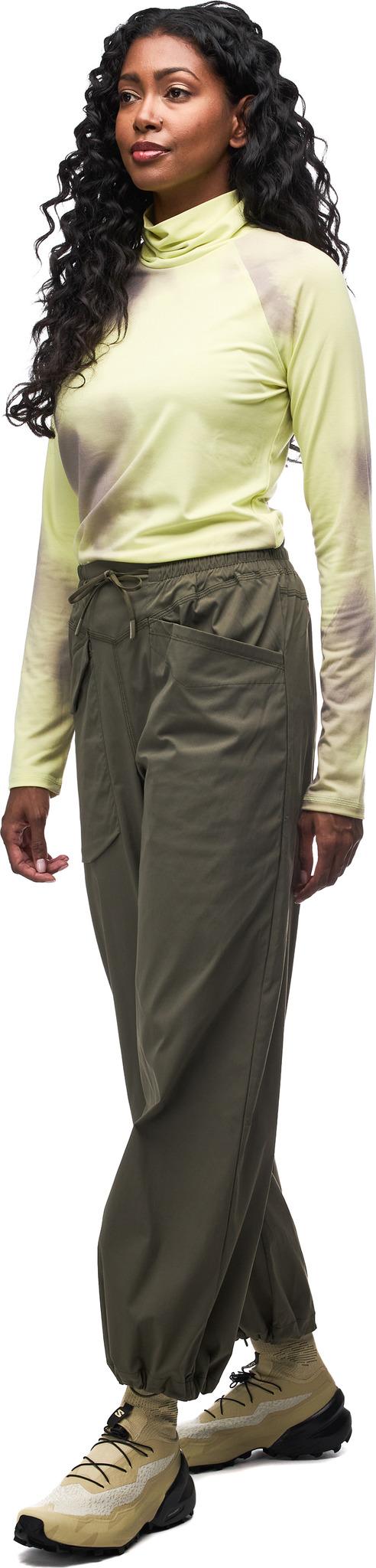 Numéro de l'image de la galerie de produits 3 pour le produit Pantalon jambe large à taille régulière Clyve - Femme