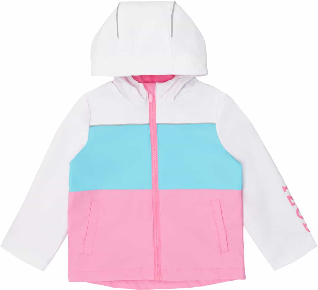 Image de produit pour Manteau imperméable avec logo - Fille