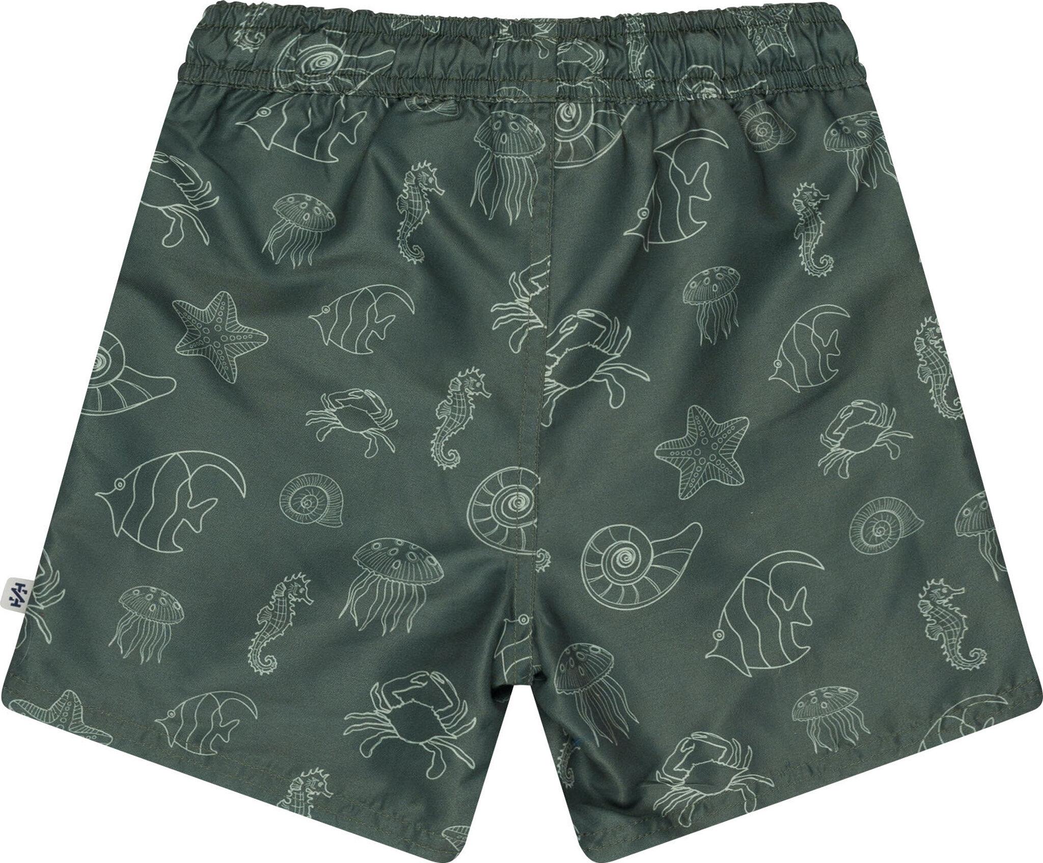 Product gallery image number 4 for product Tropical Print 3 Piece Rashguard Set - Boys