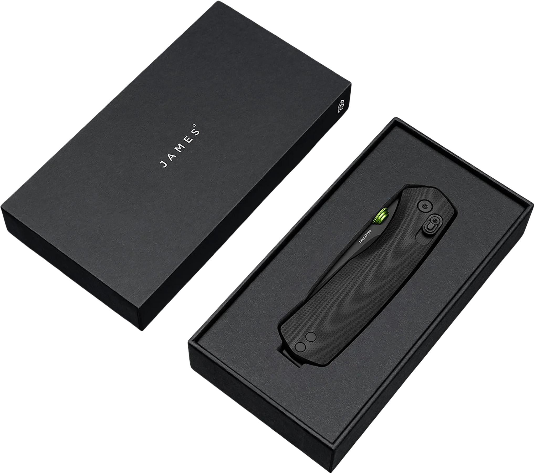 Product gallery image number 4 for product The Carter Knife G10 Black