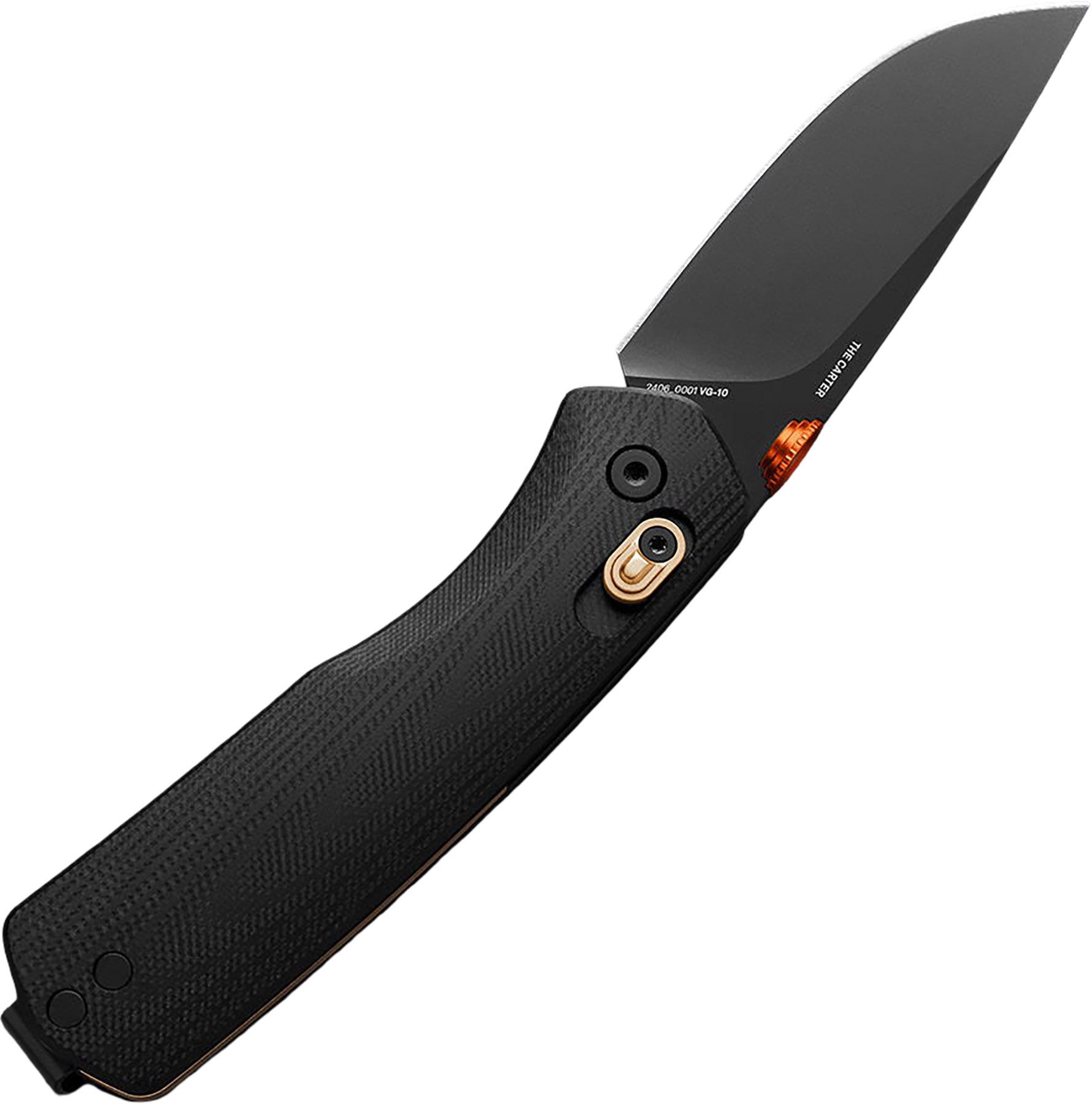 Product gallery image number 2 for product The Carter Stainless and Micarta Blade Knife