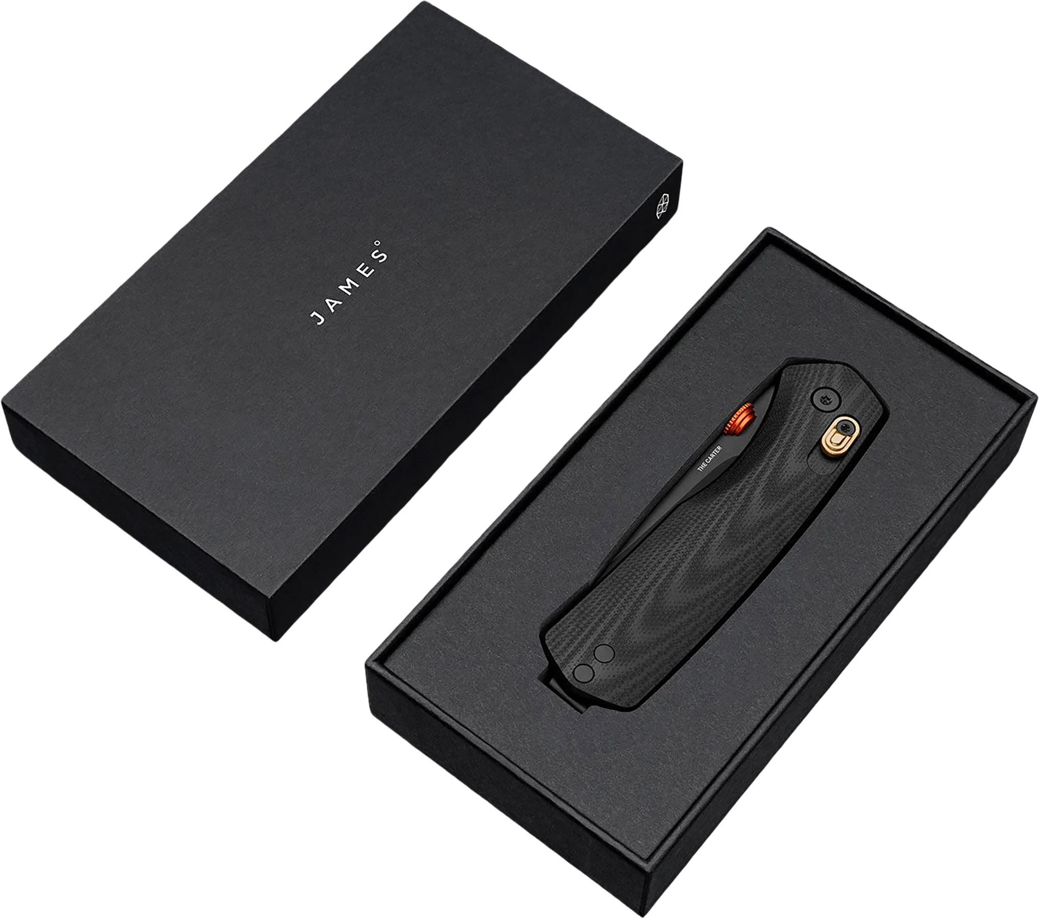 Product gallery image number 5 for product The Carter Stainless and Micarta Blade Knife