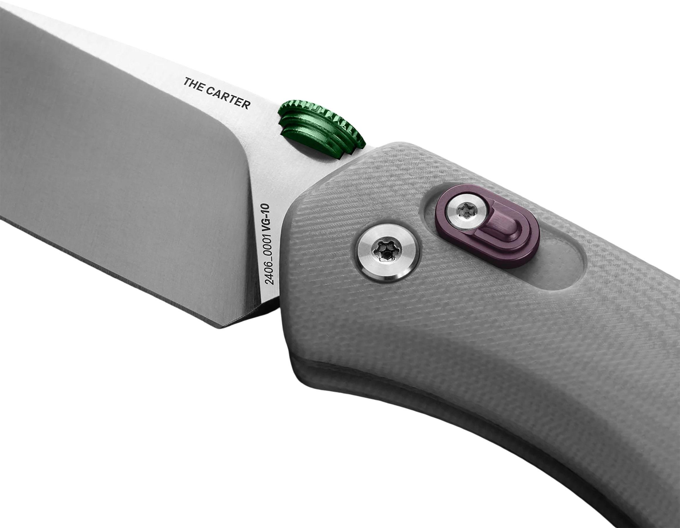 Numéro de l'image de la galerie de produits 2 pour le produit Couteau The Carter avec lame en Micarta