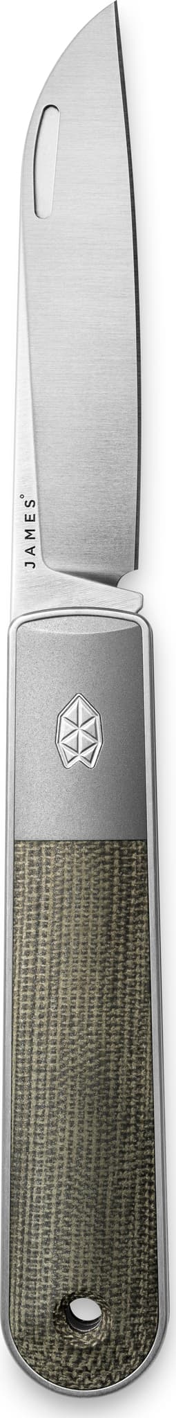 Product gallery image number 1 for product The Wayland Stainless and Micarta Blade Pocket Knife