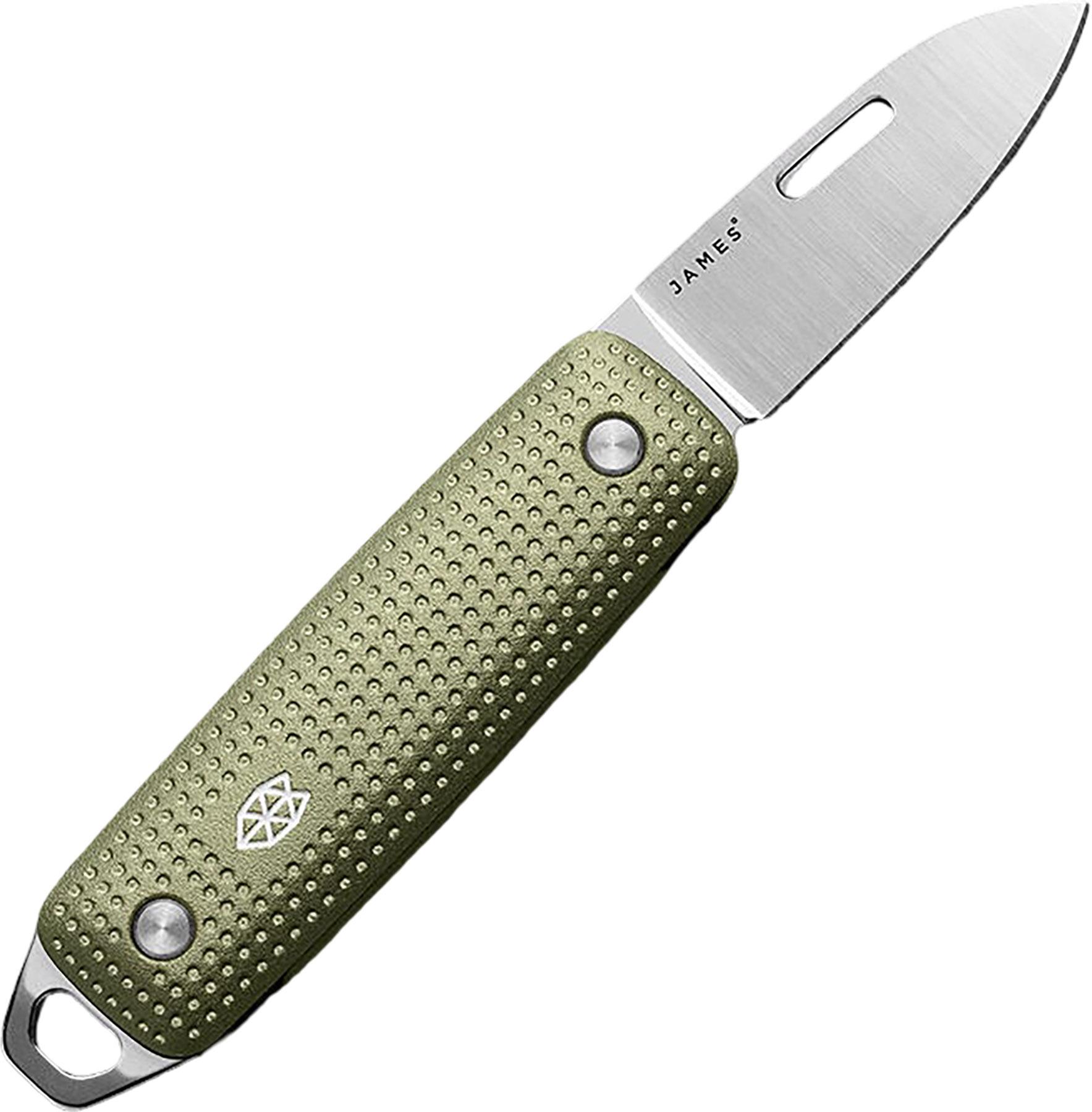 Product gallery image number 6 for product The Elko Stainless and Micarta Blade Knife