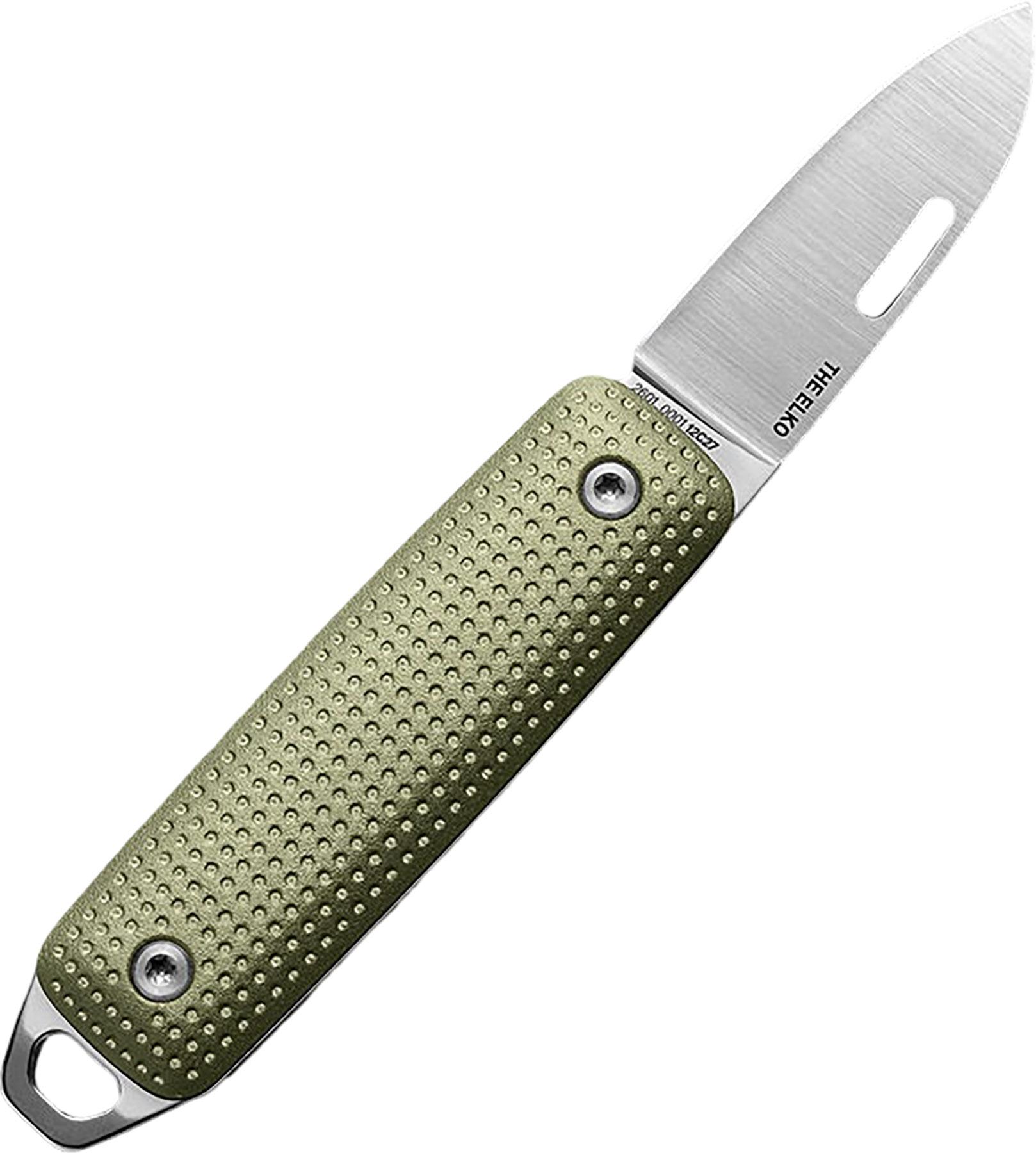 Product gallery image number 3 for product The Elko Stainless and Micarta Blade Knife