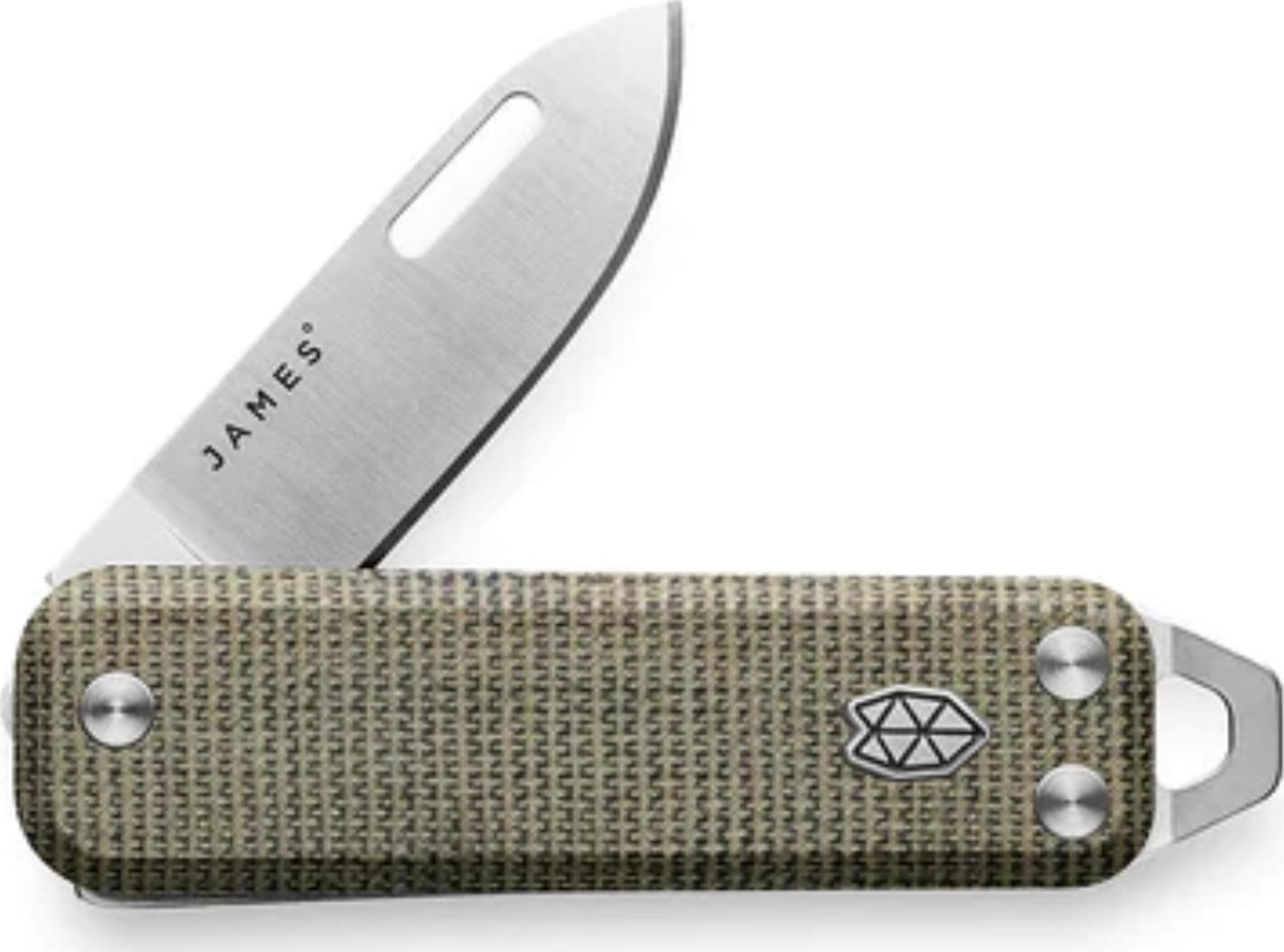 Product gallery image number 1 for product The Elko Stainless and Micarta Blade Knife