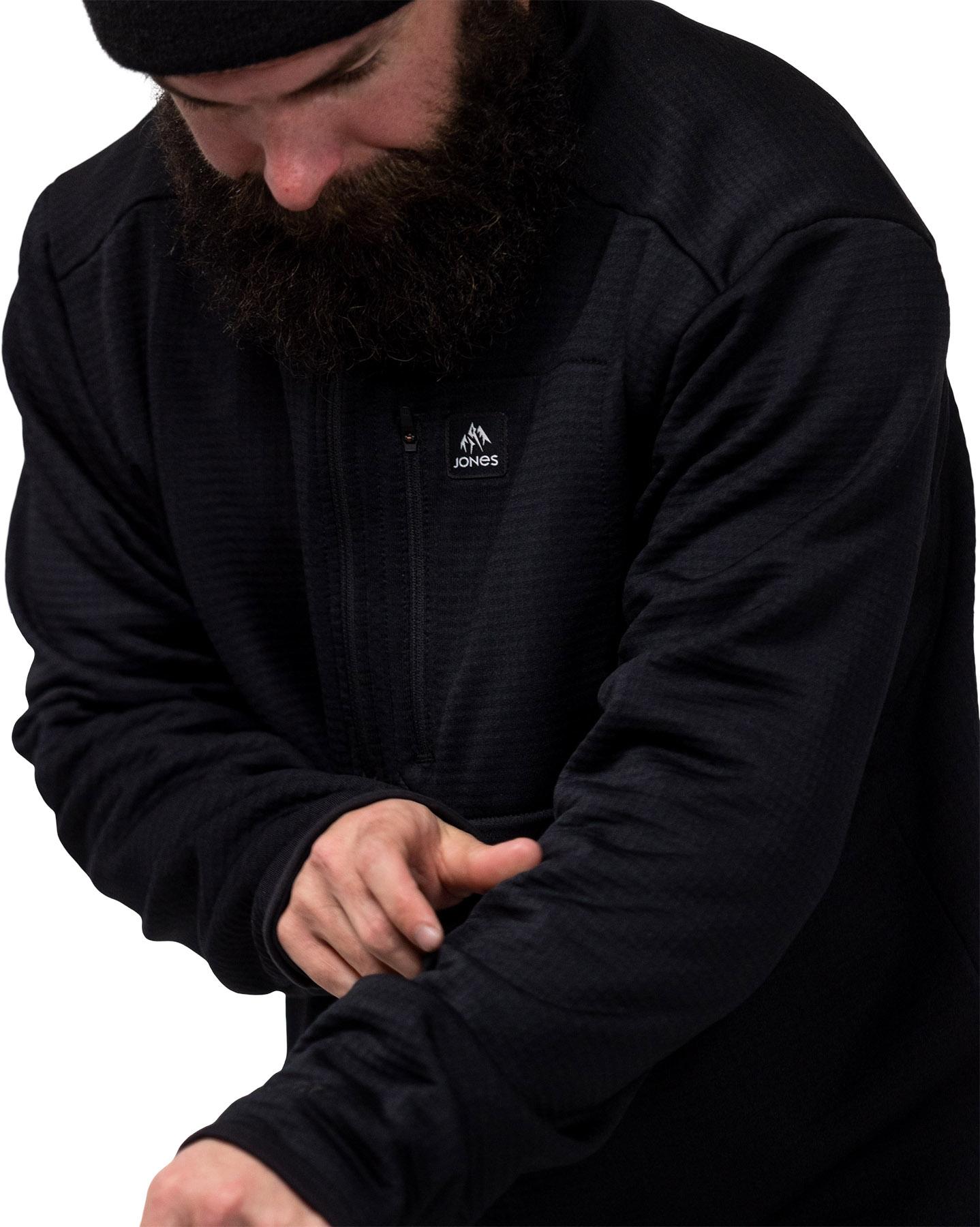Product gallery image number 3 for product Flagship Recycled Grid Fleece Crew - Men's