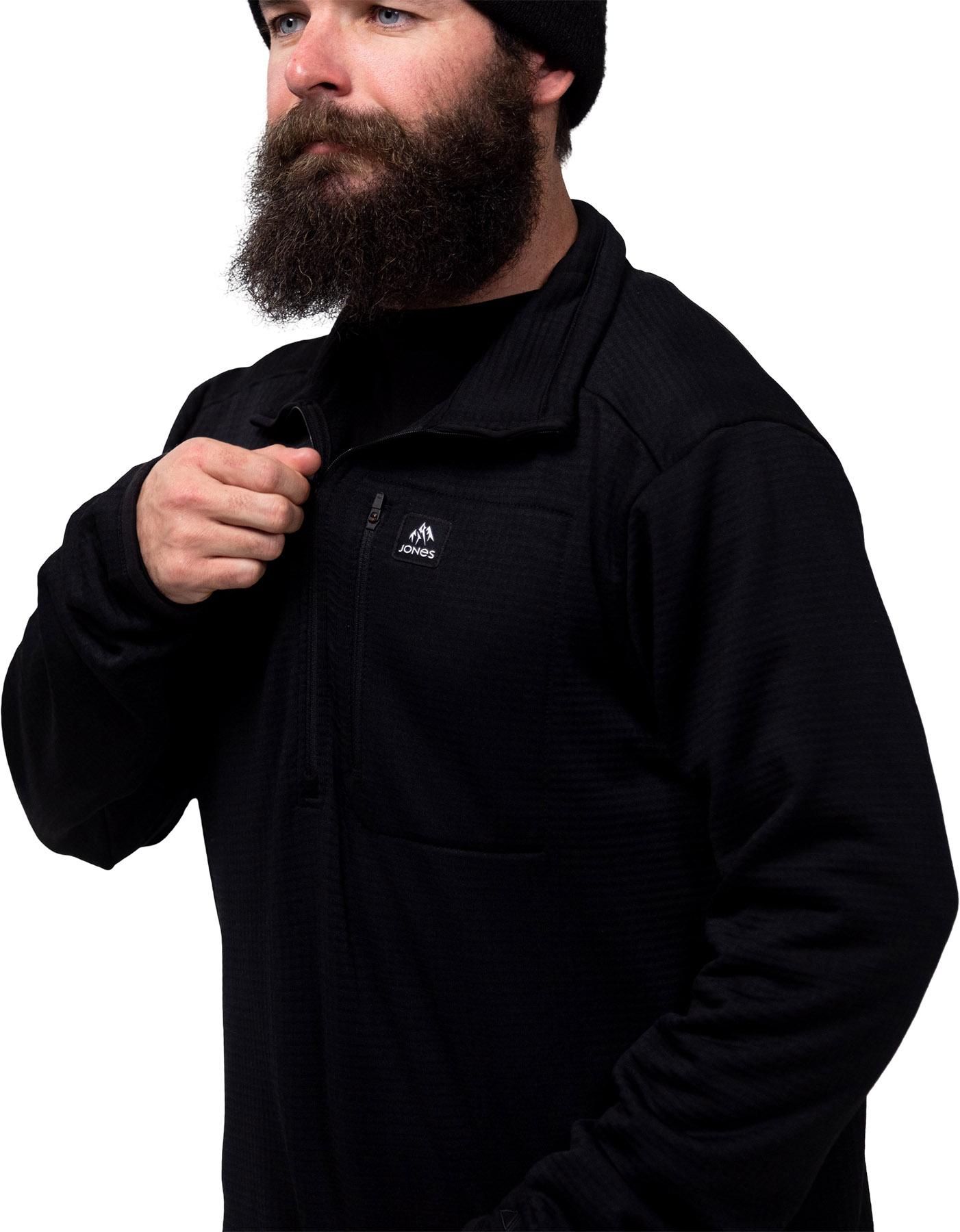 Product gallery image number 4 for product Flagship Recycled Grid Fleece Crew - Men's