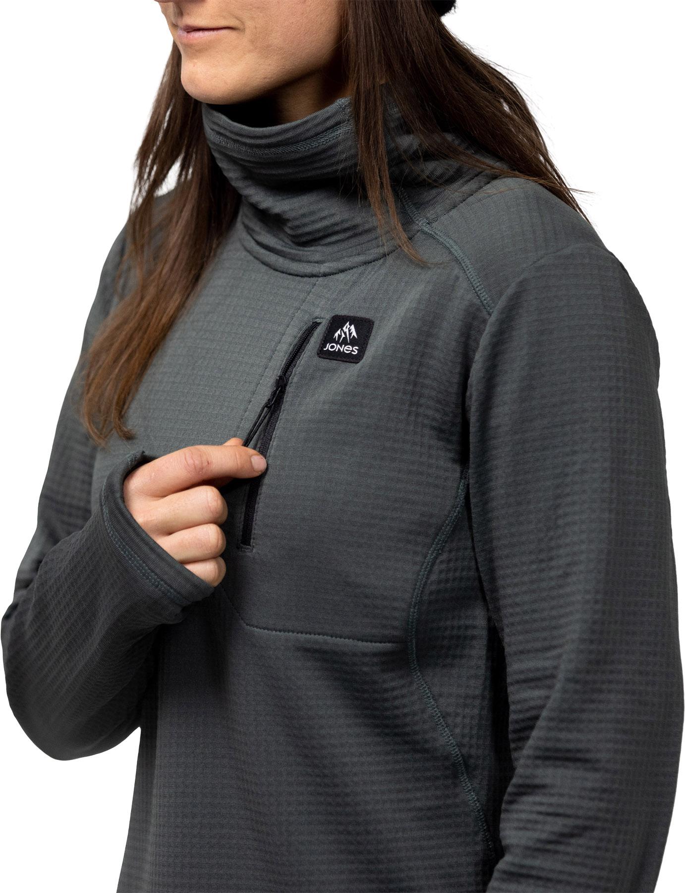 Product gallery image number 2 for product Flagship Recycled Grid Fleece - Women's