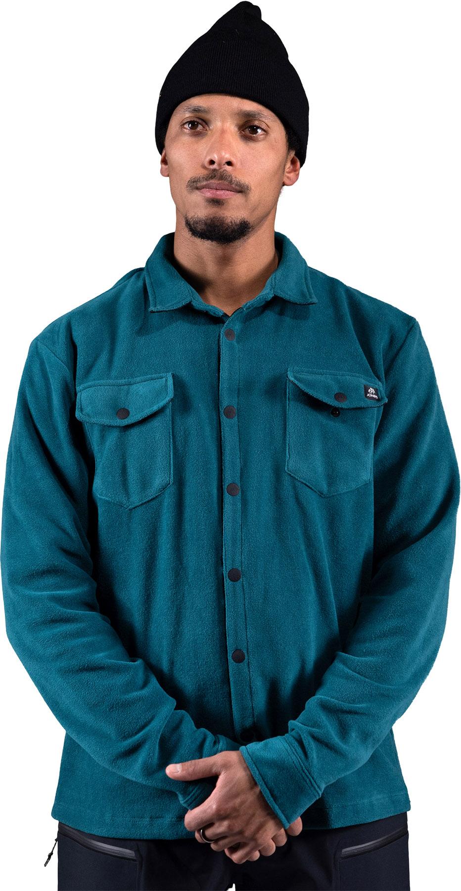 Product gallery image number 4 for product December Recycled Fleece Shirt - Men's