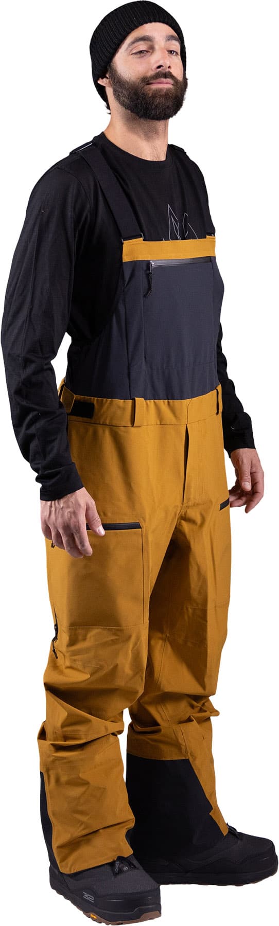 Product gallery image number 7 for product Shralpinist Stretch Recycled 3L Bibs - Men's