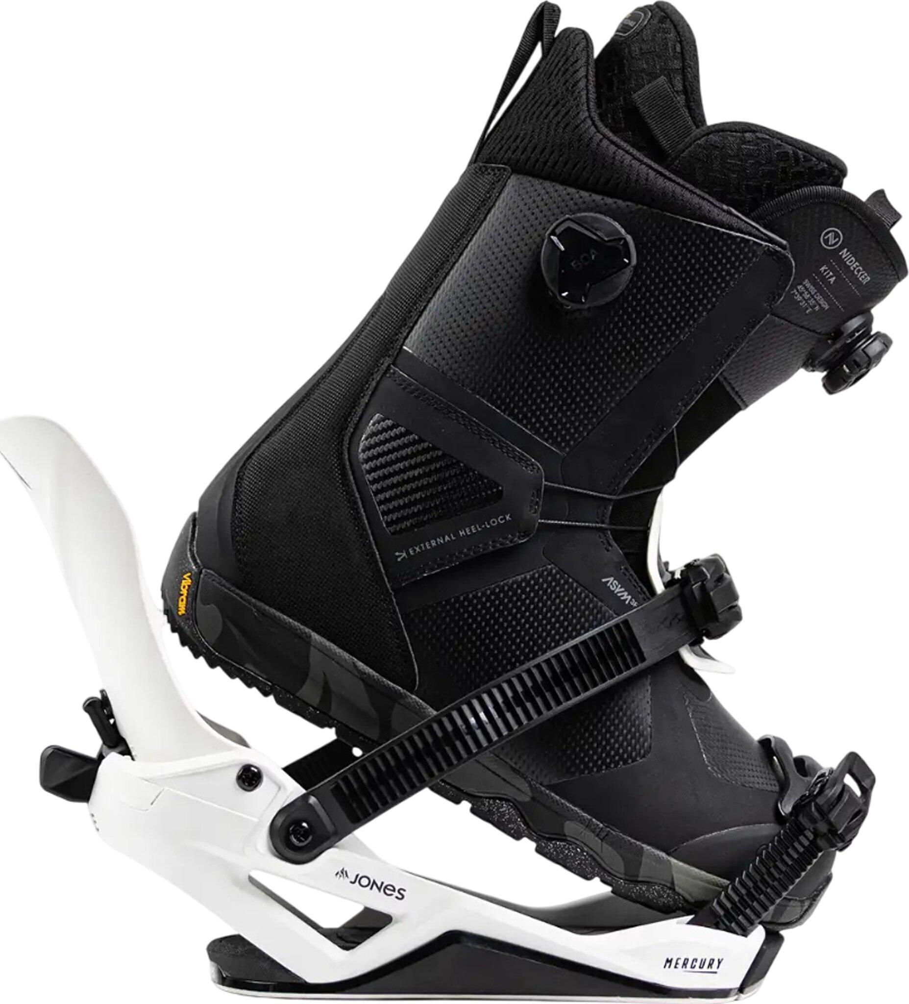 Product gallery image number 8 for product Mercury FASE Snowboard Bindings - Men's