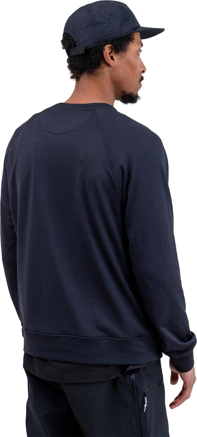 Product gallery image number 2 for product Flagship Recycled Grid Crew Neck Fleece Pullover - Men's